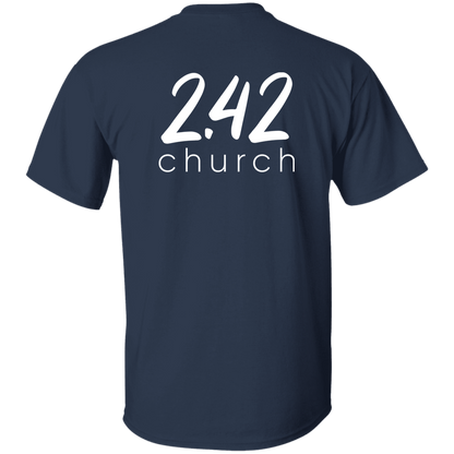 2.42 Church Shirts - White Logo