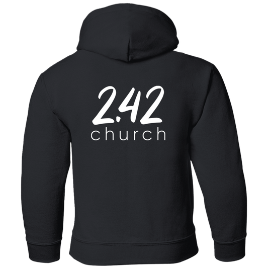 2.42 Church Hoodies - White Logo
