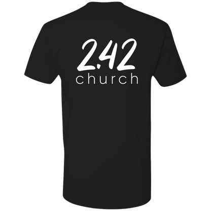 2.42 Church Shirts - White Logo