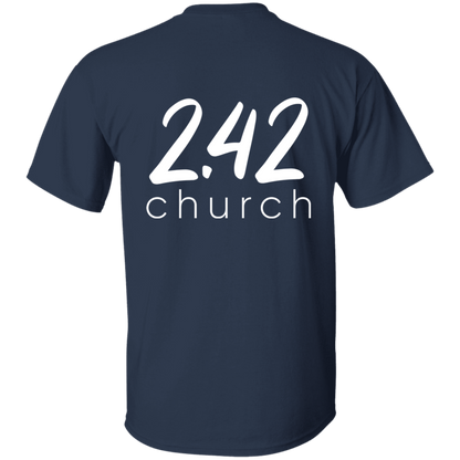 2.42 Church Shirts - White Logo