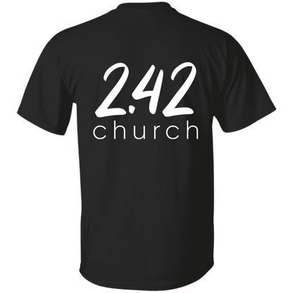 2.42 Church Shirts - White Logo