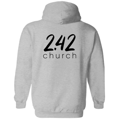 2.42 Church Hoodies - Black Logo