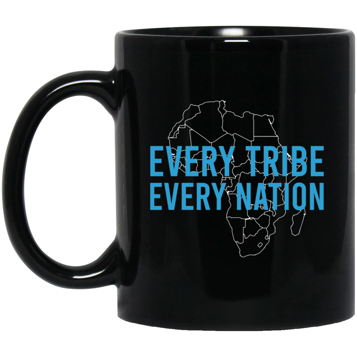 Every Tribe - Black 11oz Coffee Mug