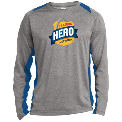 Colorblock Performance Long Sleeve - STL Hero Network