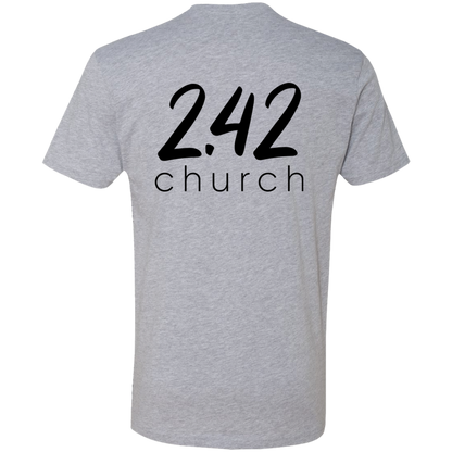 2.42 Church Shirts - Black Logo