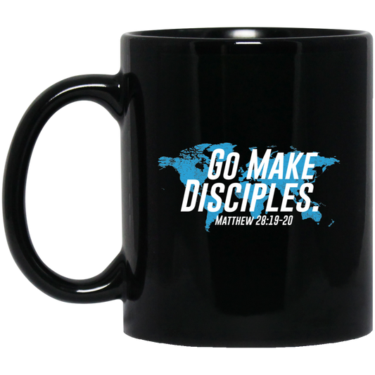 Make Disciples - 11oz Black Coffee Mug