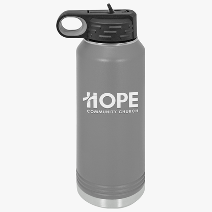 Hope Community Church 32oz Water Bottle