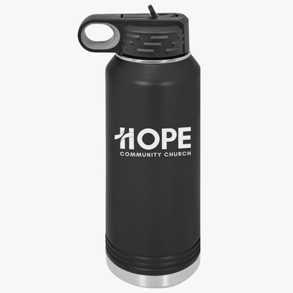 Hope Community Church 32oz Water Bottle