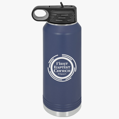 32oz Insulated Water Bottle - First Baptist Church