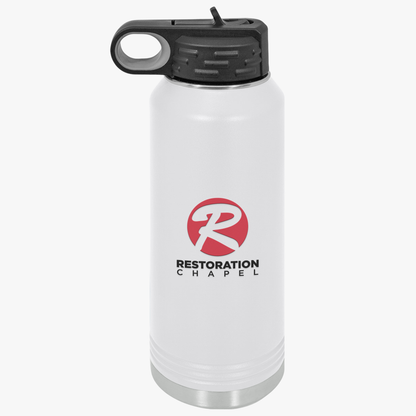 2oz Insulated Water Bottle  - Restoration Chapel