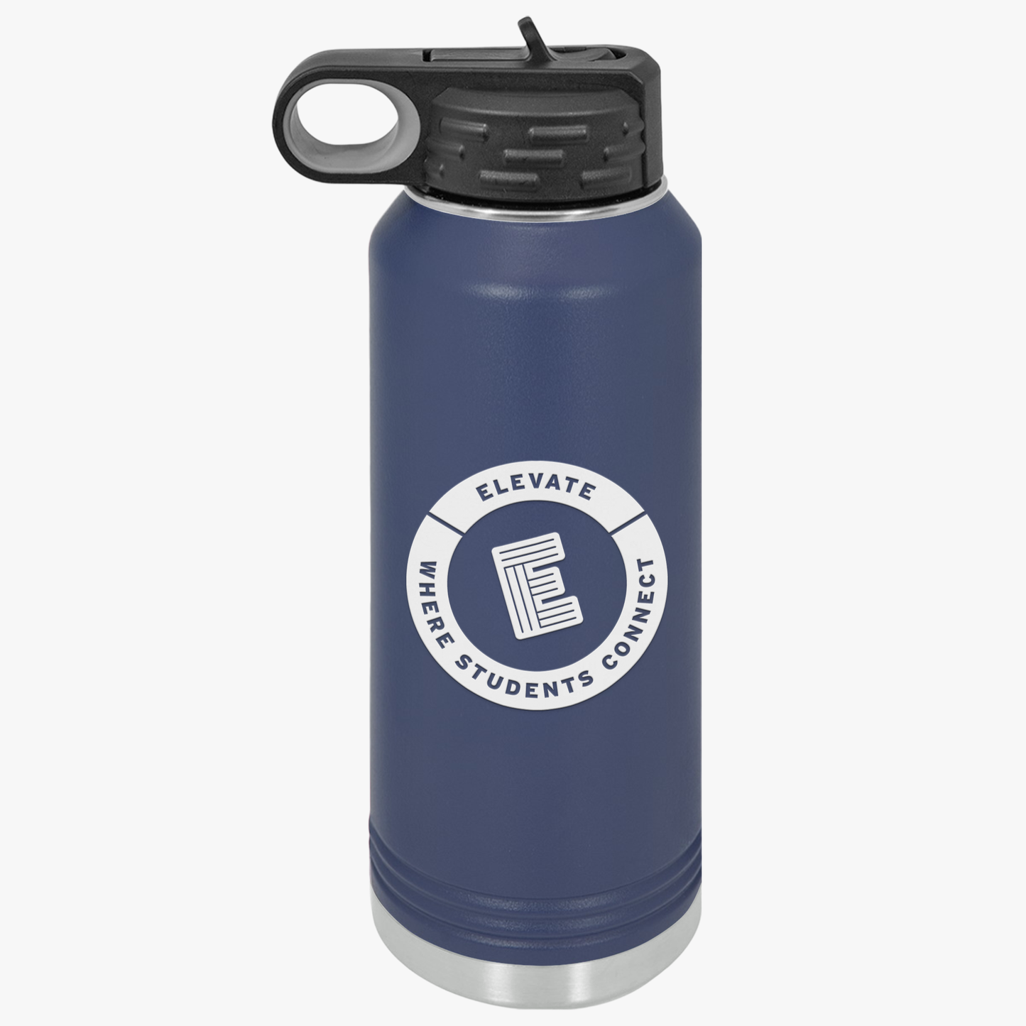 32oz Insulated Water Bottle - Elevate Where Student Connects