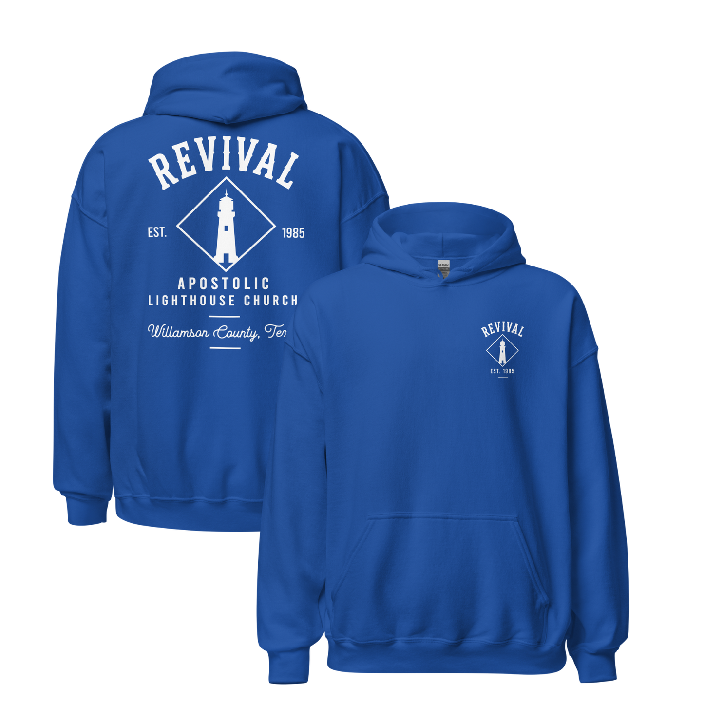 Adult - Revival Basic Hoodie - Apostolic Lighthouse Church