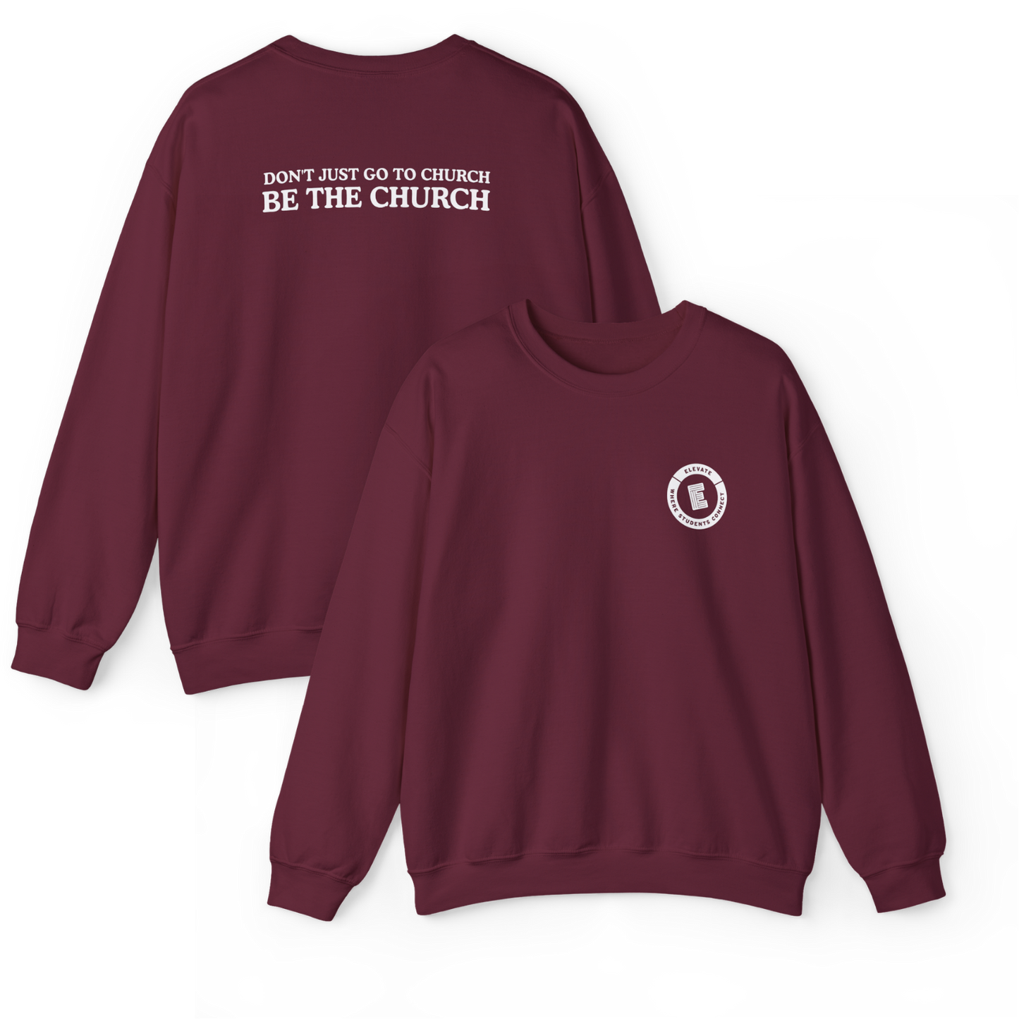 Adult - Basic Sweatshirt- Elevate Where Student Connects