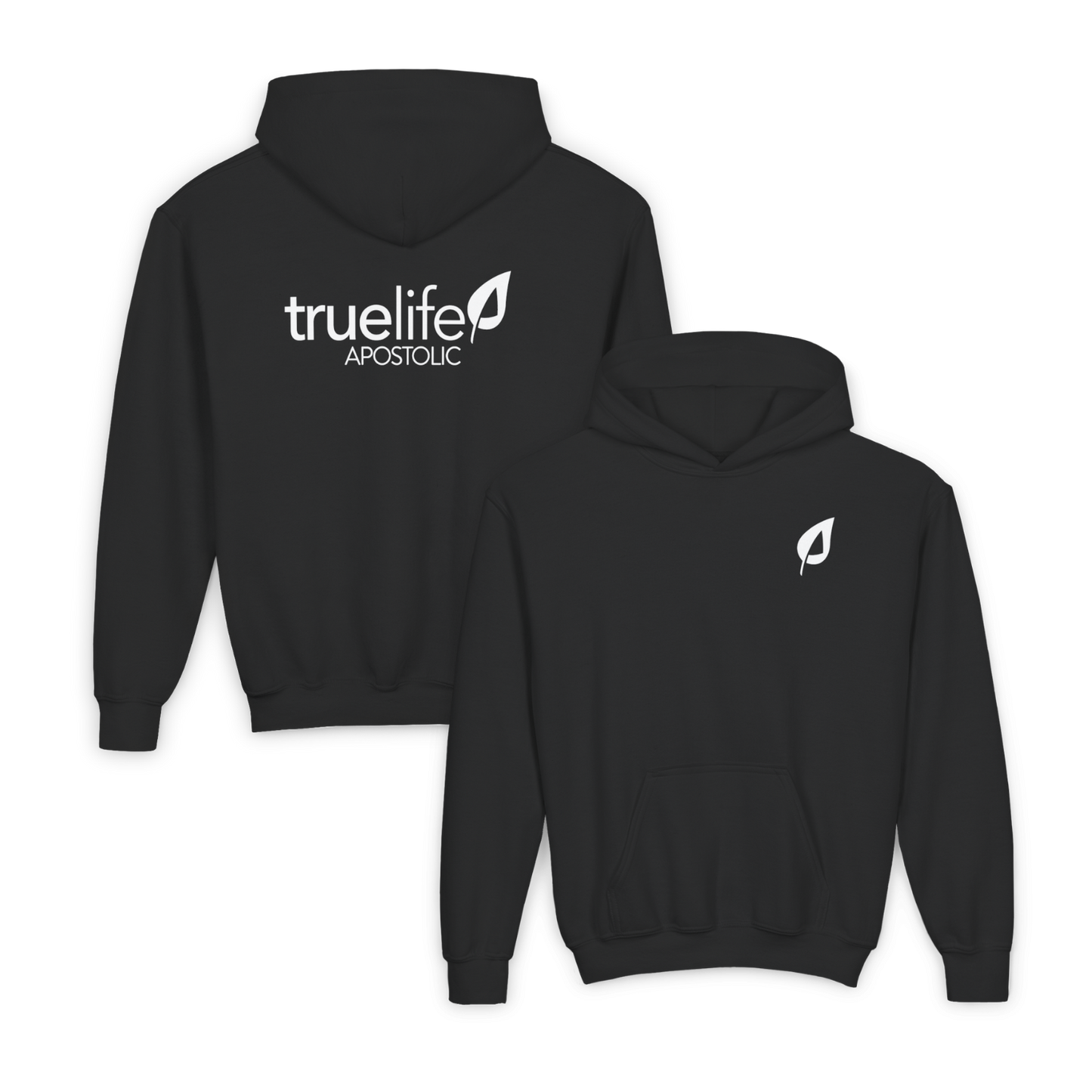 YOUTH - Basic Unisex Hooded Sweatshirt - TrueLife Apostolic