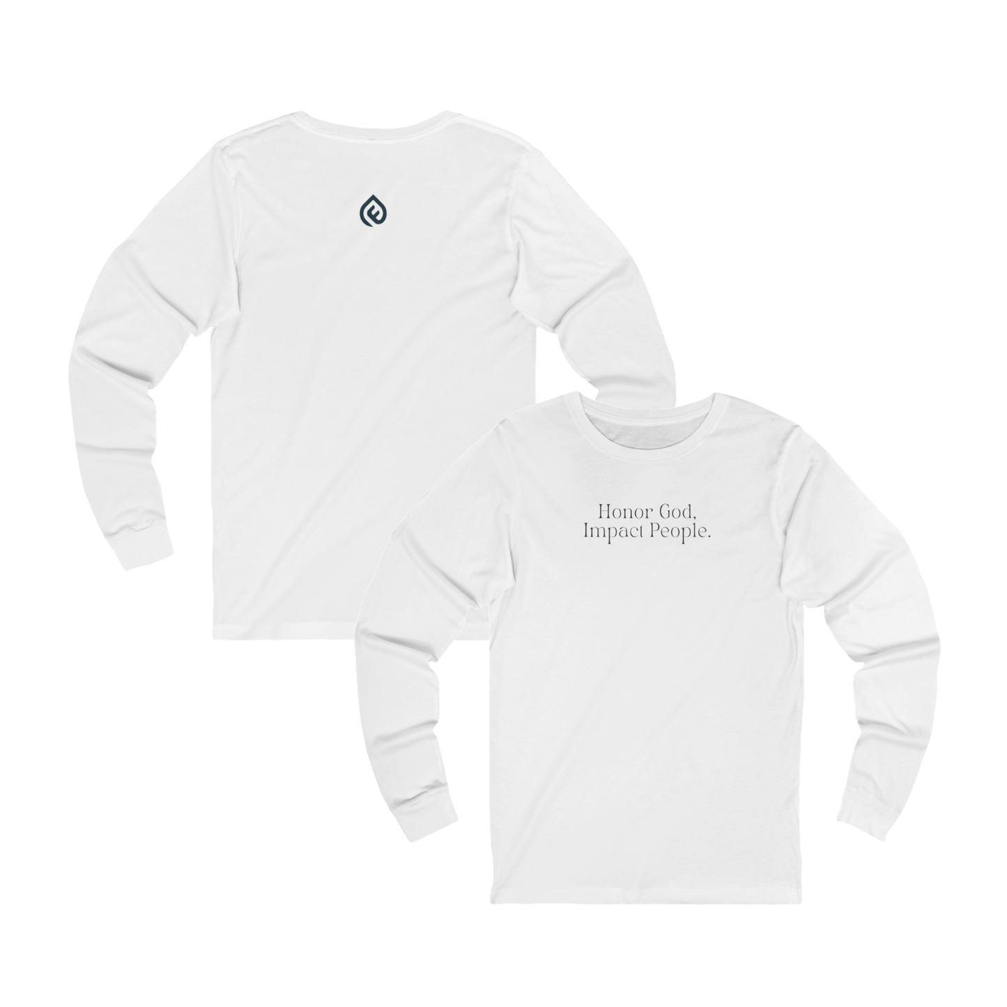 Adult - Premium Long Sleeve Tee Honor God Impact People - FAC Aurora