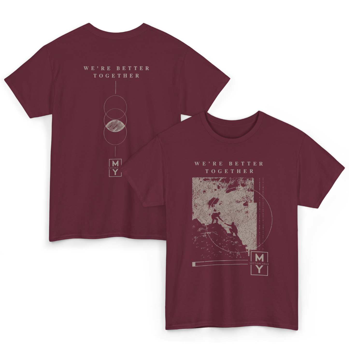 Adult - Better Together Basic T-Shirt - MS Section 4 Youth