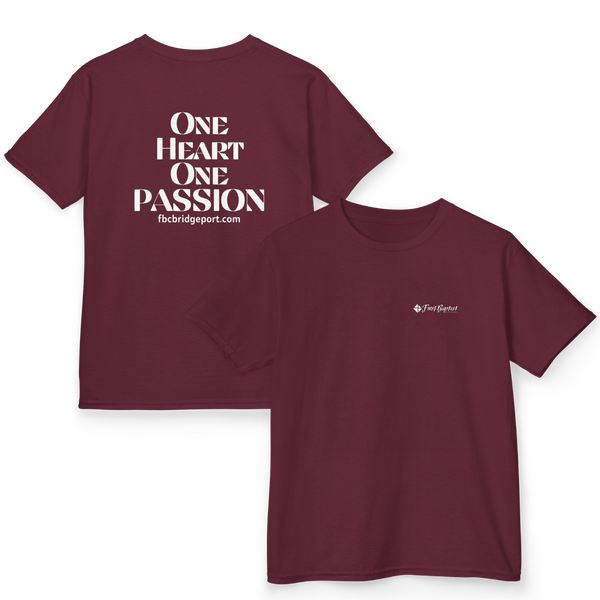 Youth - Basic Tee - One Heart One Passion