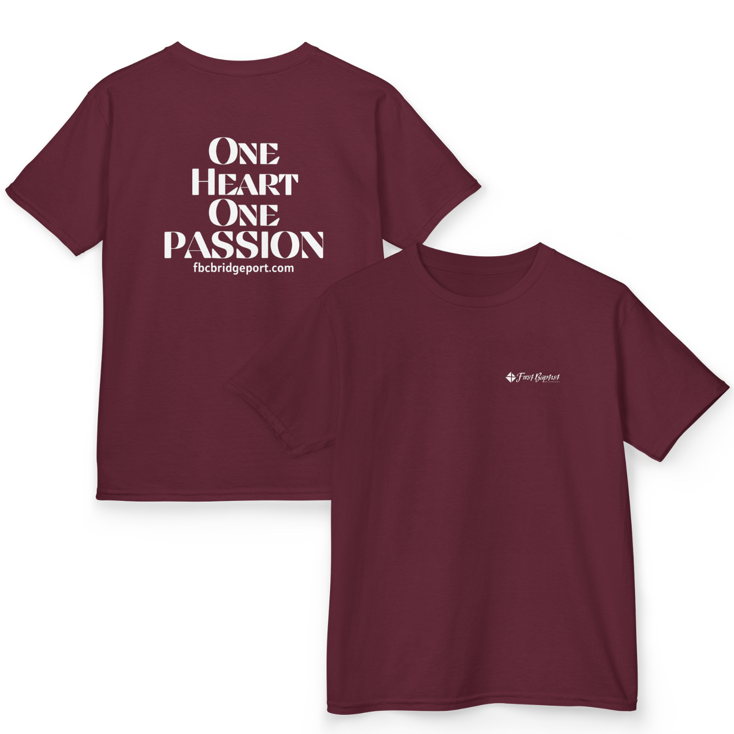 Youth - Basic Tee - One Heart One Passion