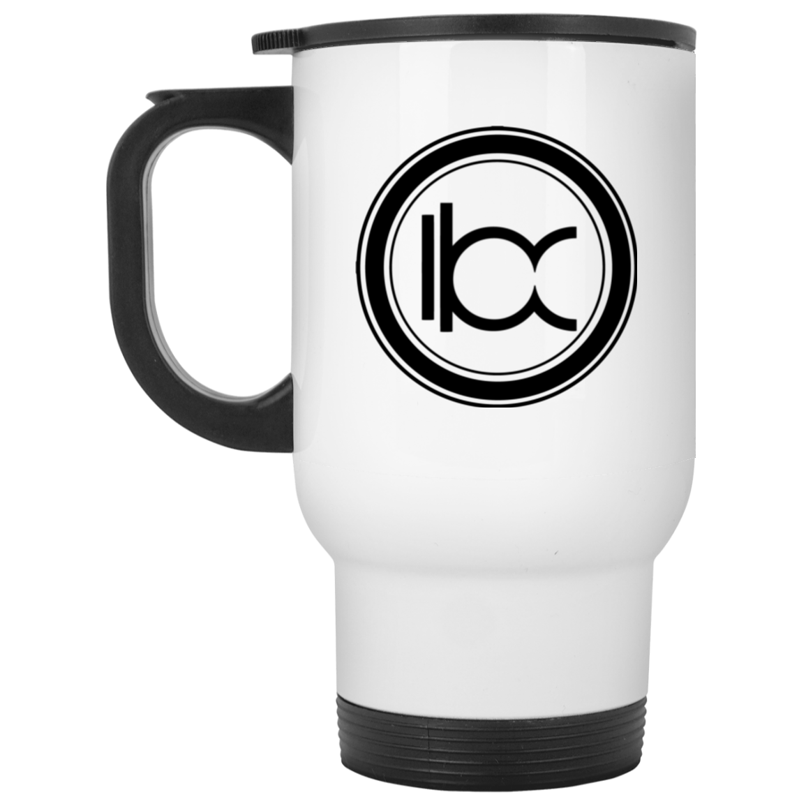 IBC - White Travel Mug