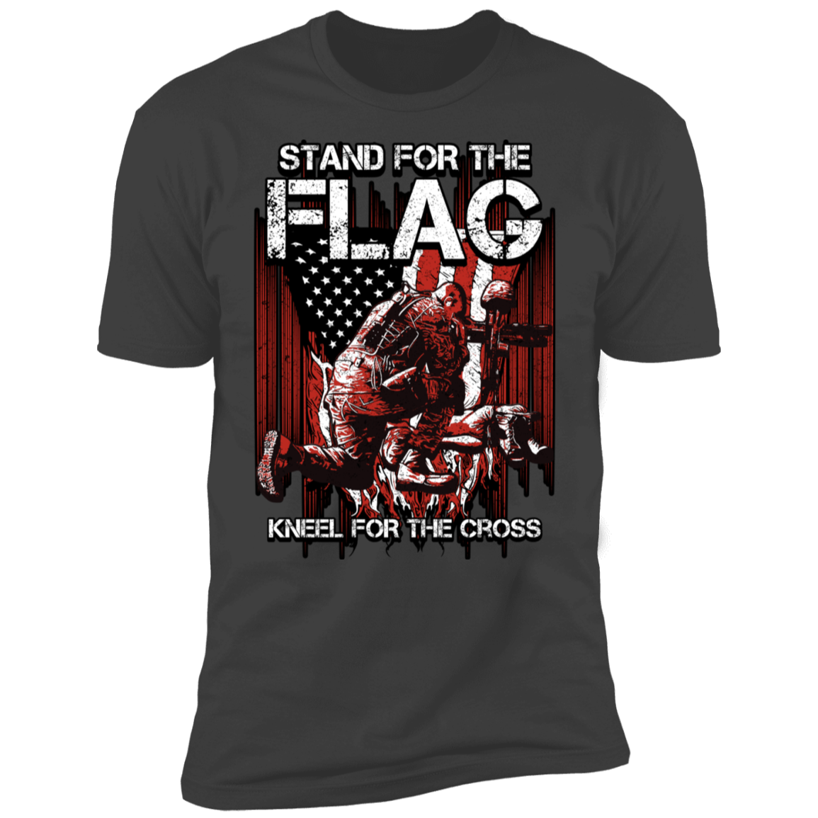 Stand For the Flag - Premium Short sleeve