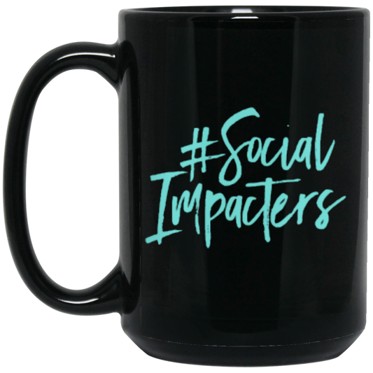 Social 2019 15 oz. Black Mug