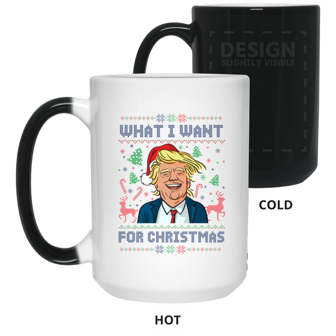 I Want TRUMP This Christmas - MUGS