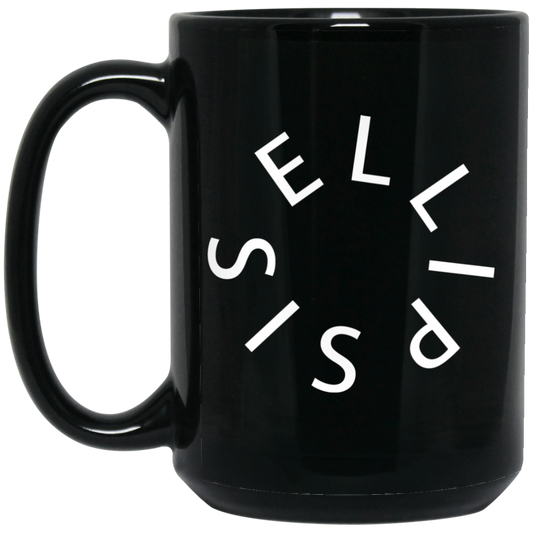 ESM 15 oz. Black Mug