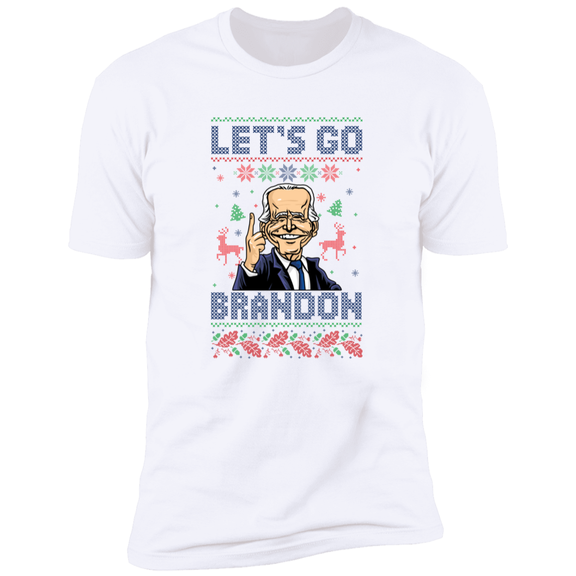 BIDEN - Let's Go Brandon Ugly Christmas Apparel