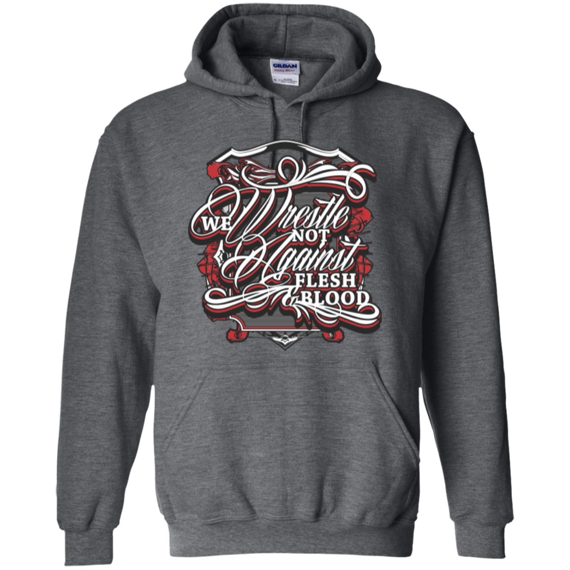 We Wrestle Not - Pullover Hoodie - Godly Wear - Kick Merch - 4