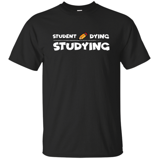Student Dying Studying