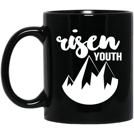 RISEN Youth 11 oz. Black Mug