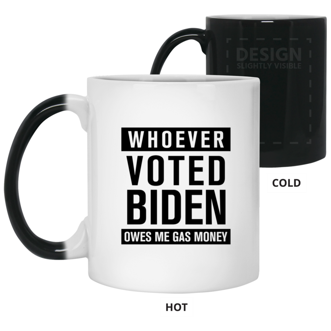 Whoever Voted Biden Owes Me Gas Money - MUGS