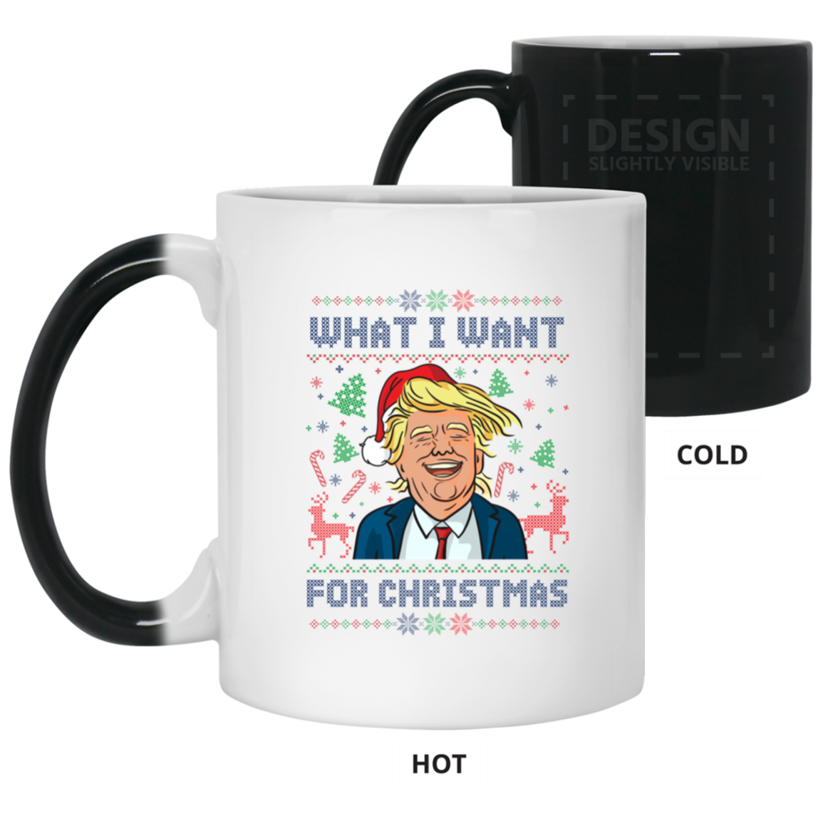 I Want TRUMP This Christmas - MUGS