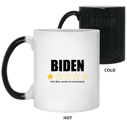 BIDEN - 1 Star Rating, Very Bad Not Recommended
