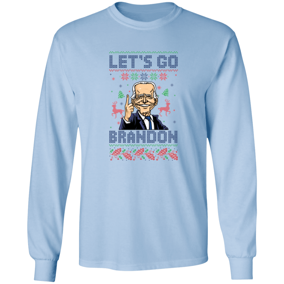 BIDEN - Let's Go Brandon Ugly Christmas Apparel