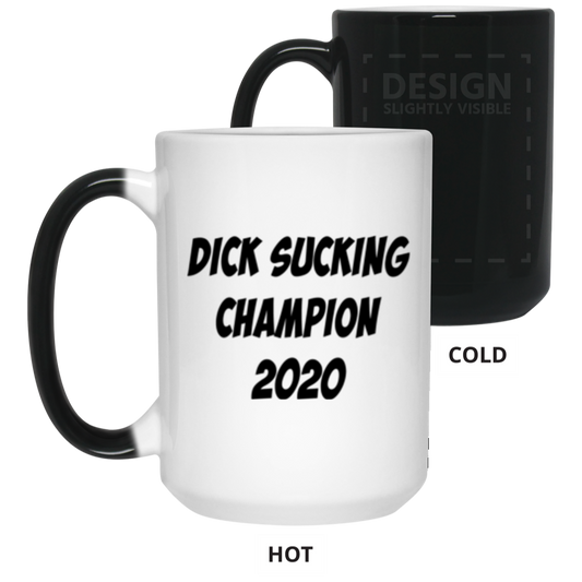 dick dick 21550 15 oz. Color Changing Mug