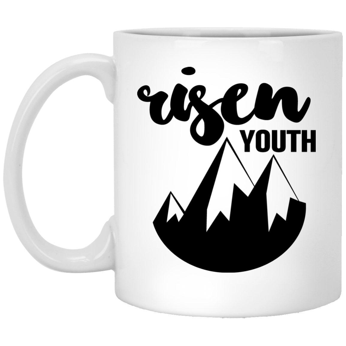 RISEN Youth 11 oz. White Mug