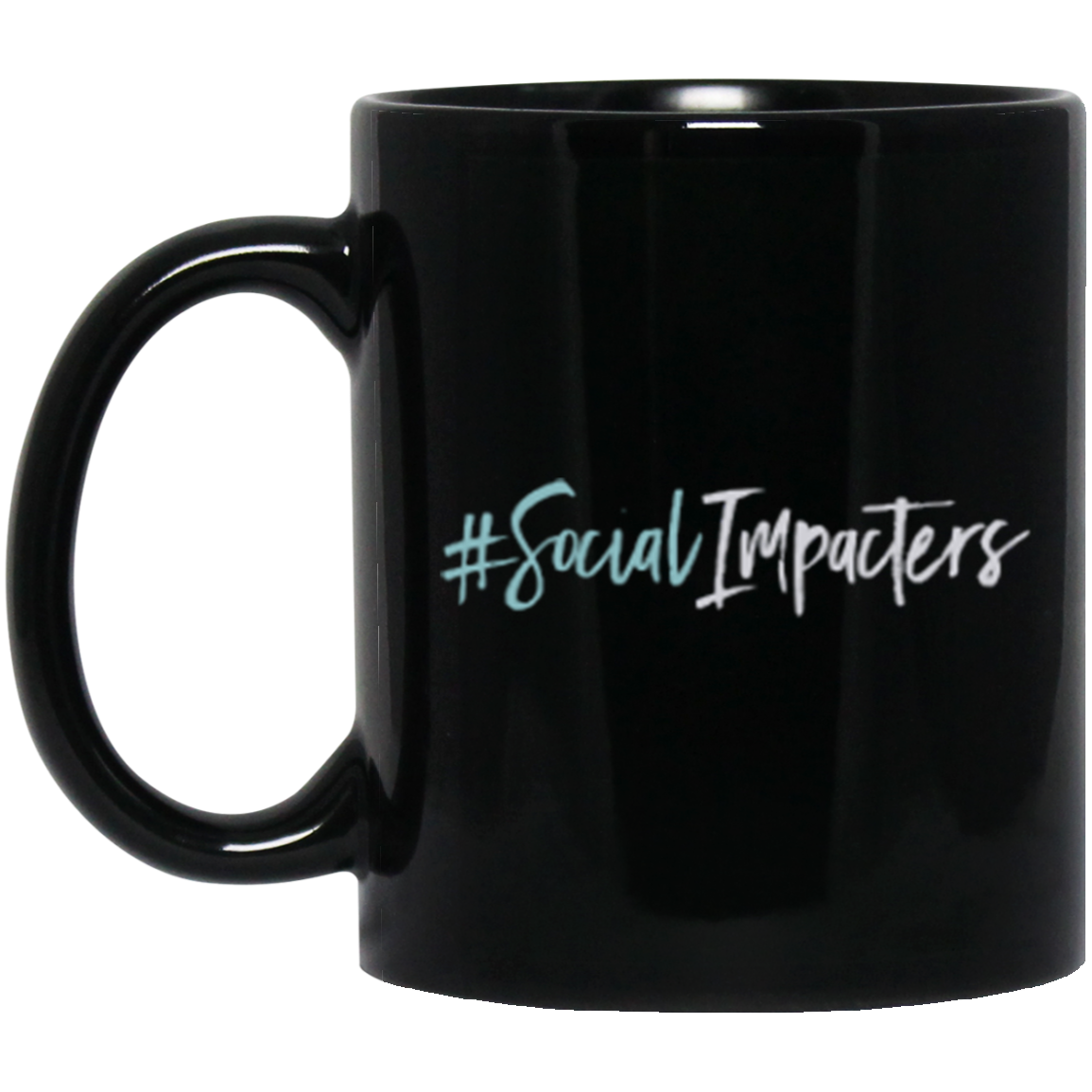 Social Impacters - 11 oz. Black Mug