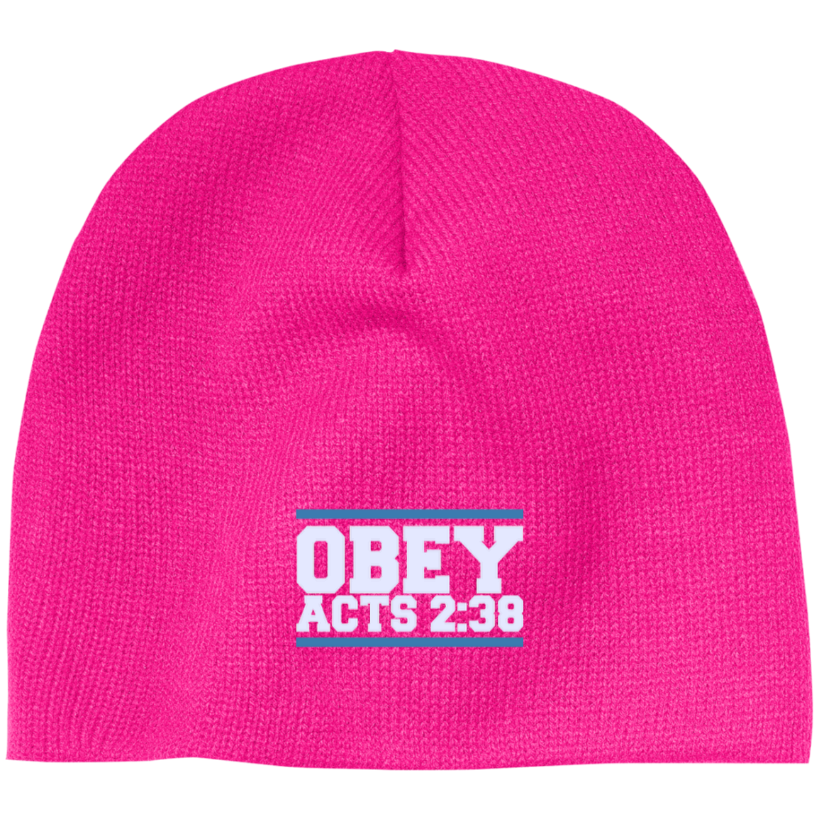 Obey Acts 2:38 - Knit Beanie - Kick Merch - 2