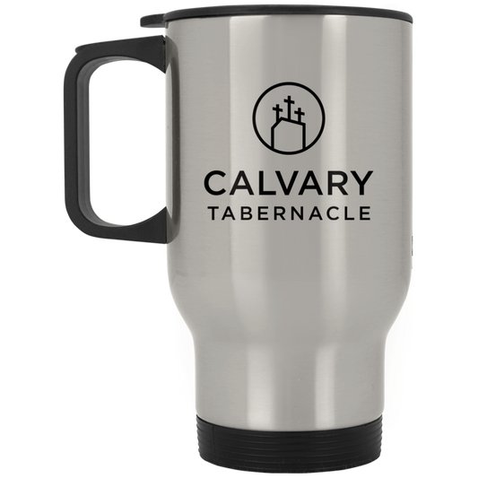 calvary Silver Stainless Travel Mug
