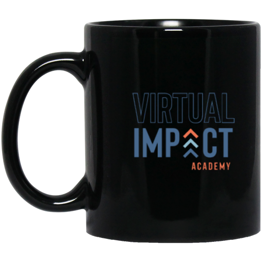 Virtual Impact - 11 oz. Black Mug
