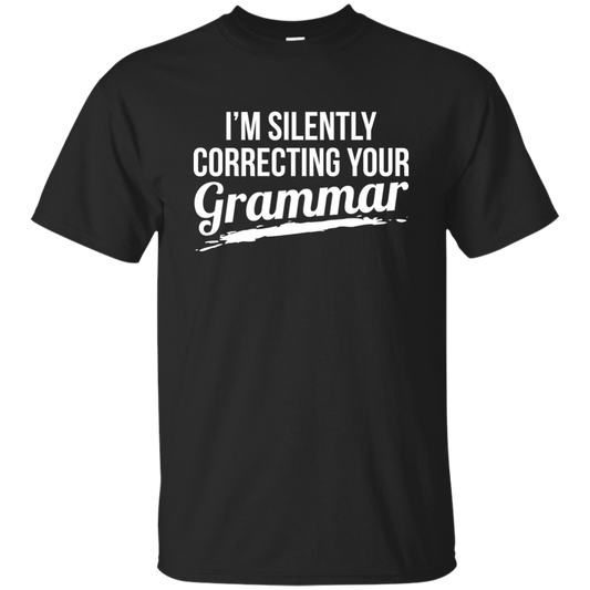 I'm Silently Correcting Your Grammar