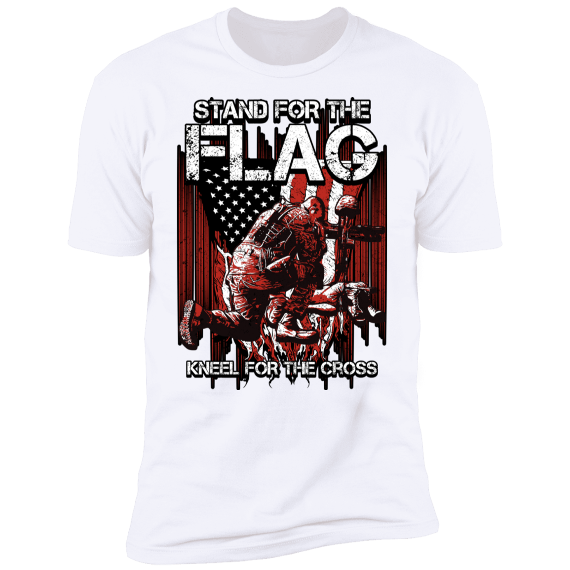 Stand For the Flag - Premium Short sleeve
