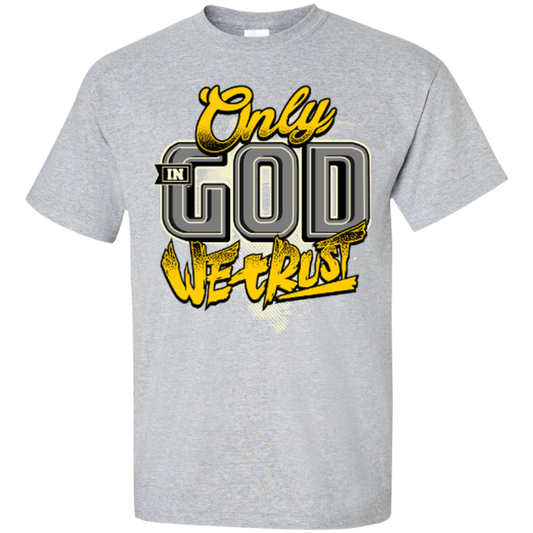 Only In God We Trust - Apostolic Images - Cotton T-Shirt - Kick Merch - 1