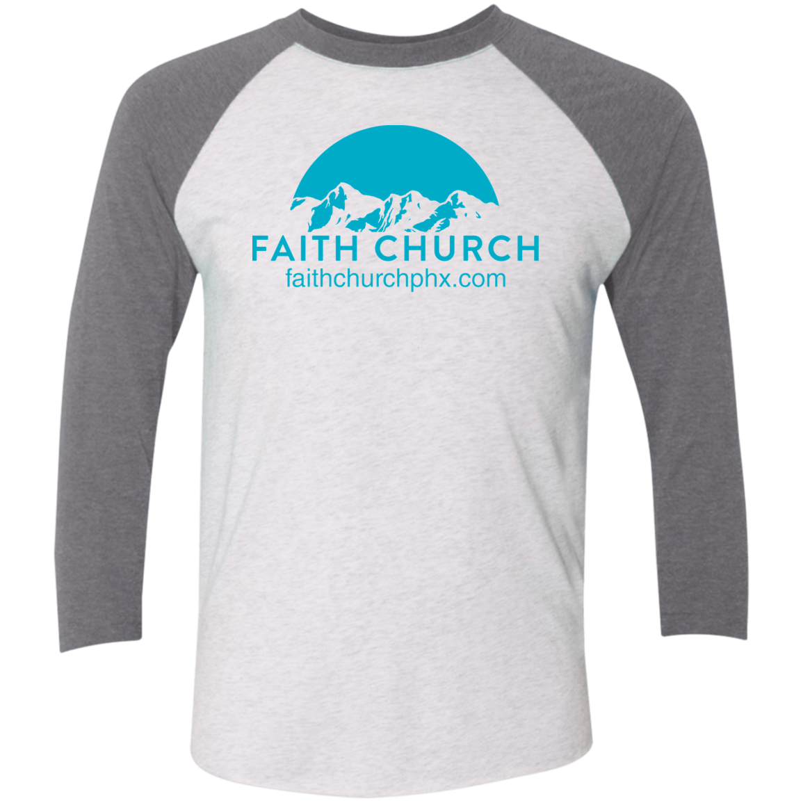 Faith Church - Tri-Blend Raglan Shirt