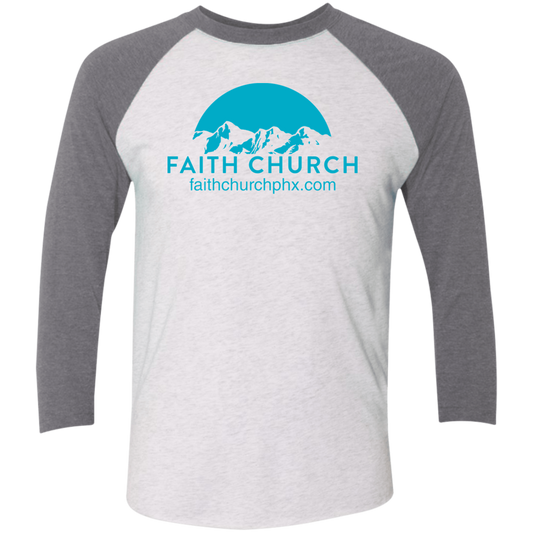 Faith Church - Tri-Blend Raglan Shirt