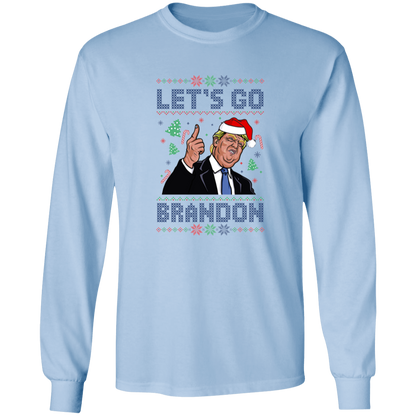 TRUMP FJB - Let's Go Brandon Ugly Christmas Apparel