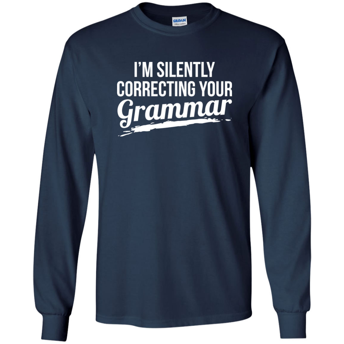 I'm Silently Correcting Your Grammar