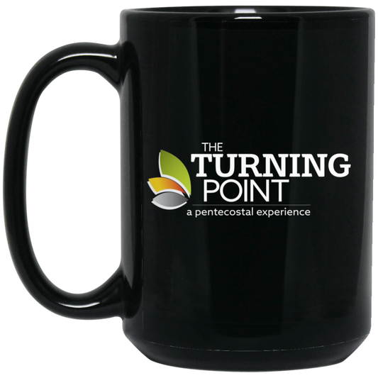 Turning Point - 15 oz. Black Mug