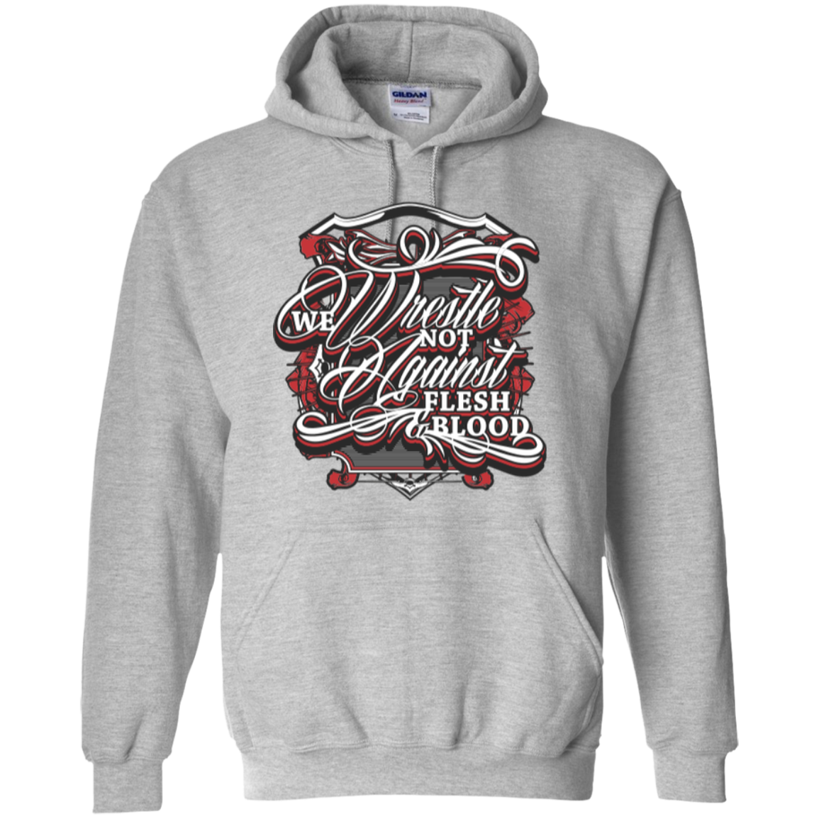 We Wrestle Not - Pullover Hoodie - Godly Wear - Kick Merch - 1